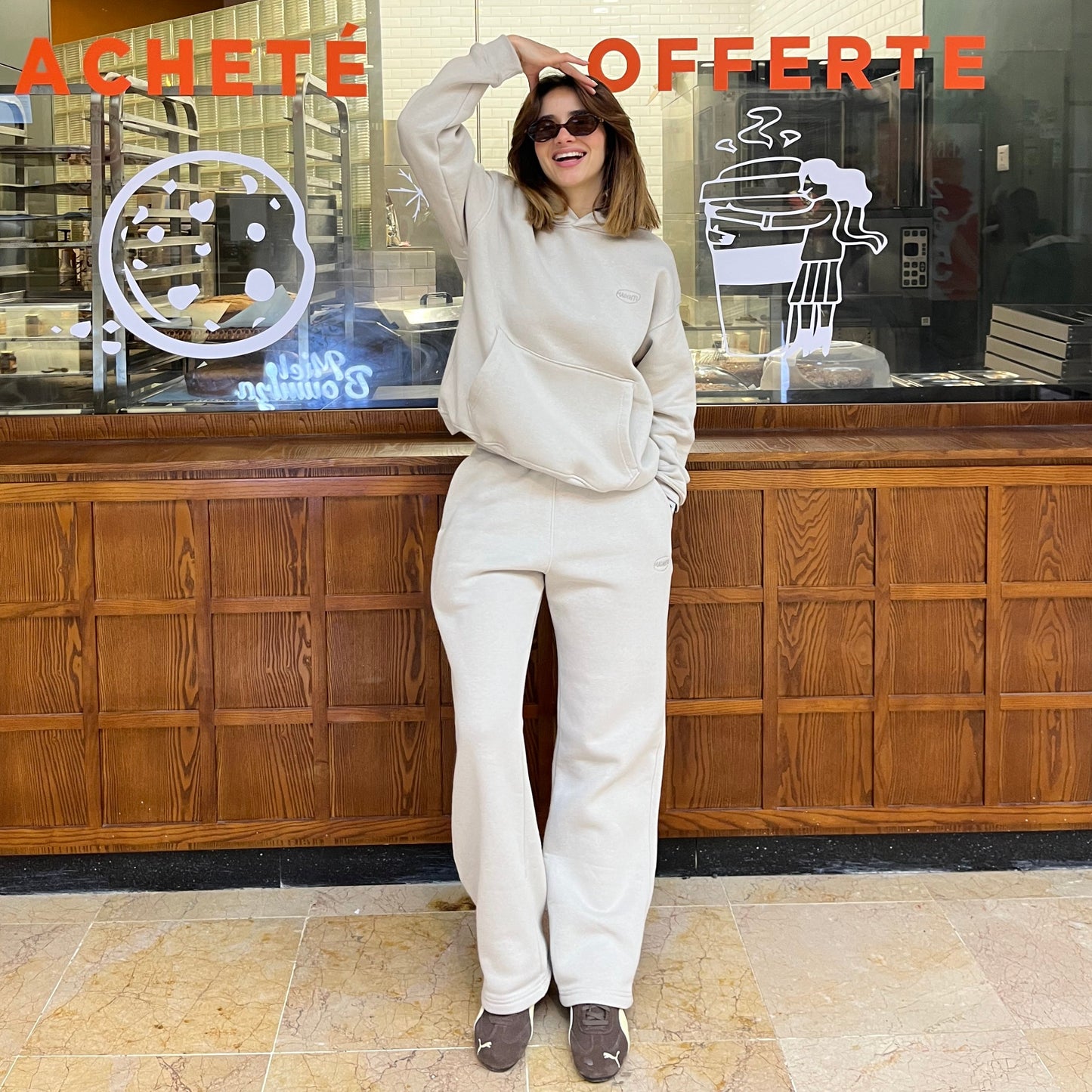 Direct Hoodie [Cream]