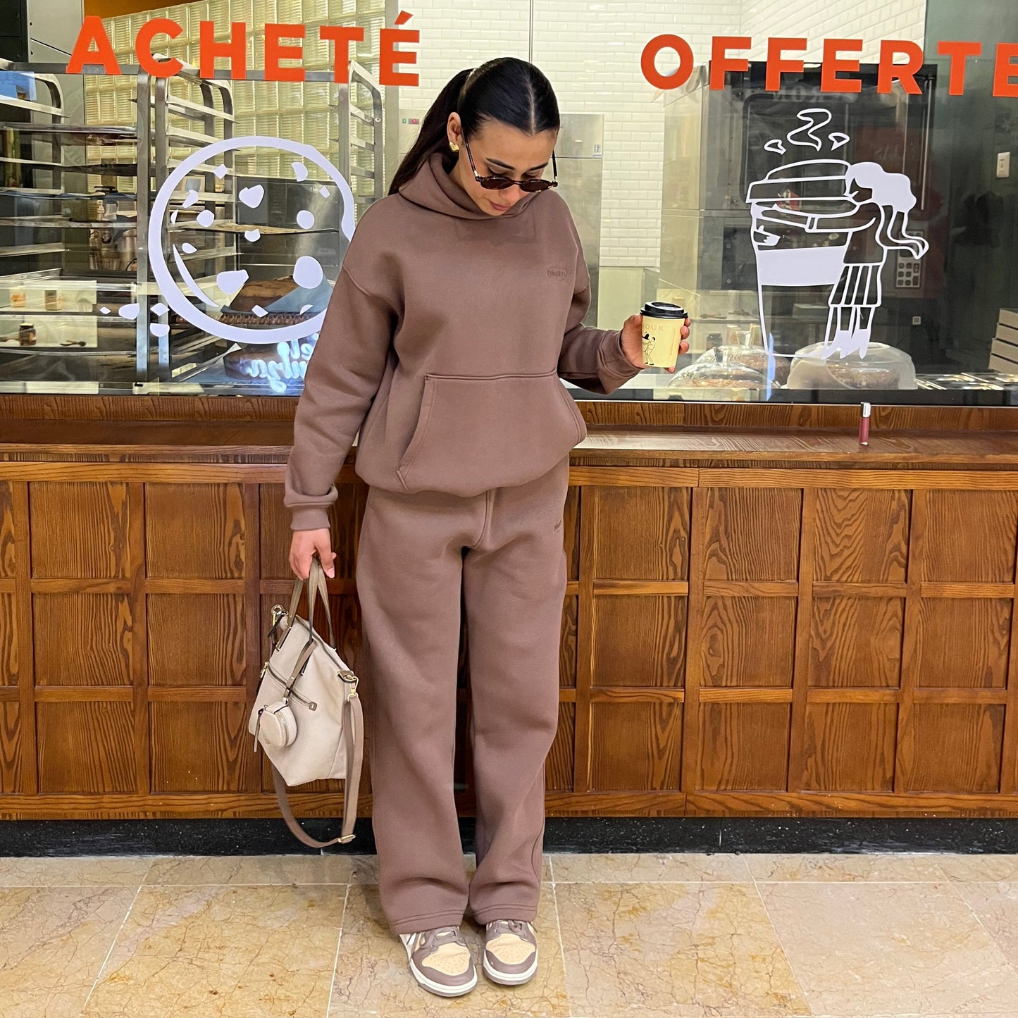 Capucin Sweatpants [Brown]